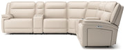 Double Deal Reclining Sectional with 2 Consoles - Furniture 2 Go- FL