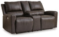 Boxmere Power Reclining Loveseat with Console - Furniture 2 Go- FL