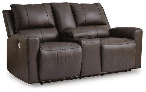 Boxmere Power Reclining Loveseat with Console - Furniture 2 Go- FL