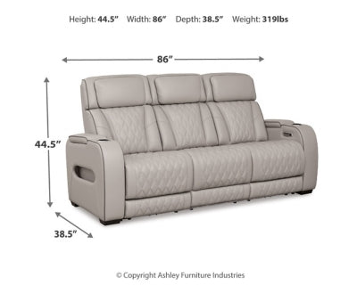 Boyington Power Reclining Sofa - Furniture 2 Go- FL