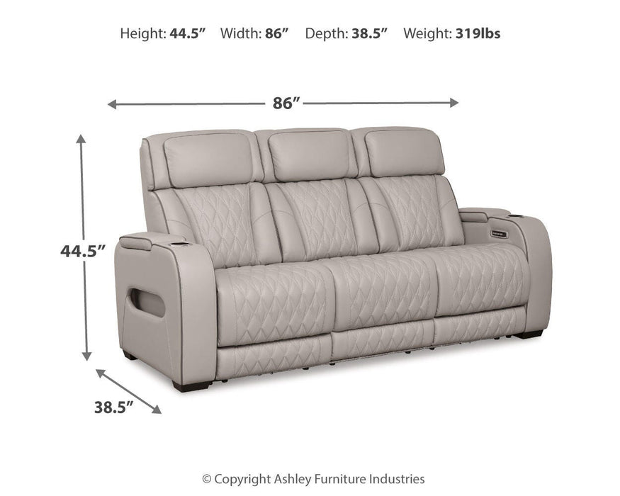 Boyington Power Reclining Sofa - Furniture 2 Go- FL
