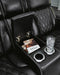 Boyington Power Reclining Loveseat with Console - Furniture 2 Go- FL