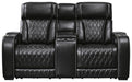 Boyington Power Reclining Loveseat with Console - Furniture 2 Go- FL
