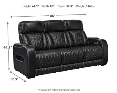 Boyington Power Reclining Sofa - Furniture 2 Go- FL
