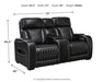 Boyington Power Reclining Loveseat with Console - Furniture 2 Go- FL