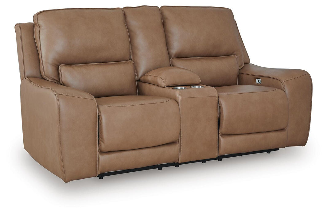 DeepWakes Power Reclining Loveseat with Console - Furniture 2 Go- FL