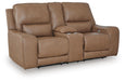 DeepWakes Power Reclining Loveseat with Console - Furniture 2 Go- FL