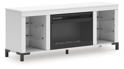 Brollevi 60" TV Stand with Electric Fireplace - Furniture 2 Go- FL