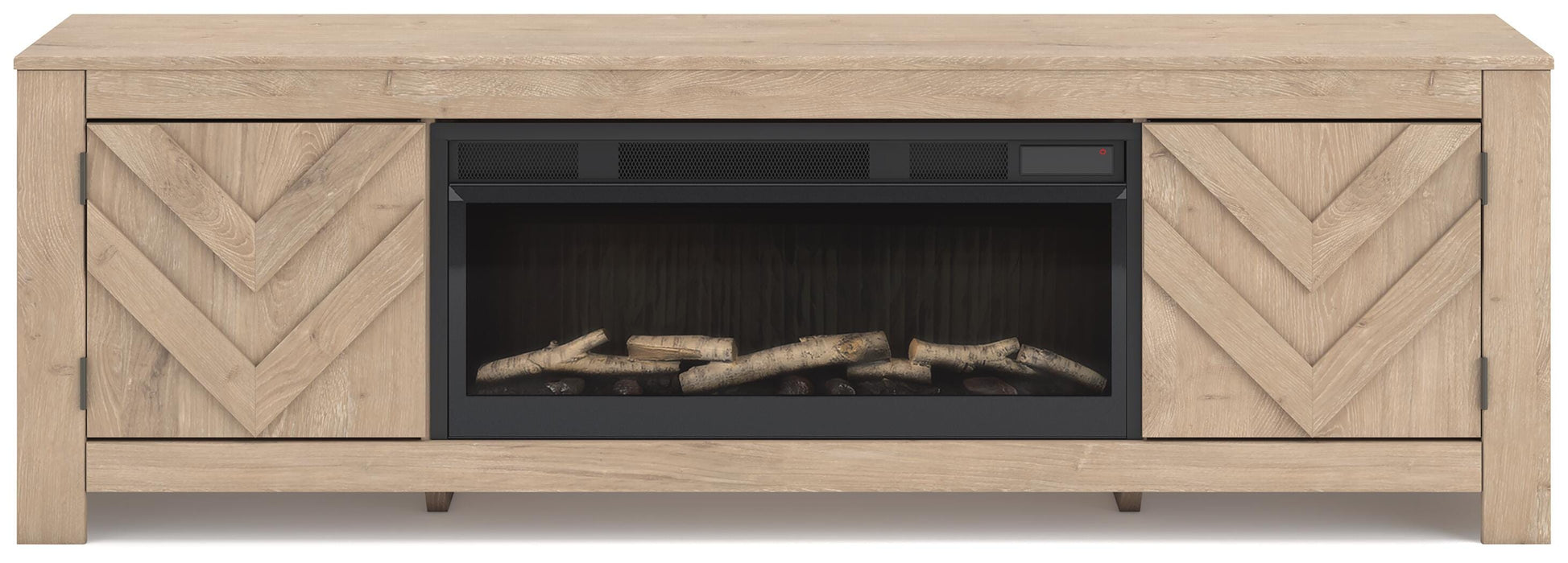 Cayboni 71" TV Stand with Electric Fireplace - Furniture 2 Go- FL