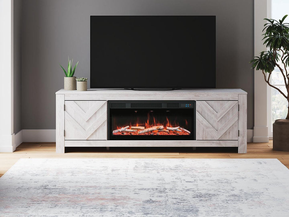 Cayboni 71" TV Stand with Electric Fireplace - Furniture 2 Go- FL