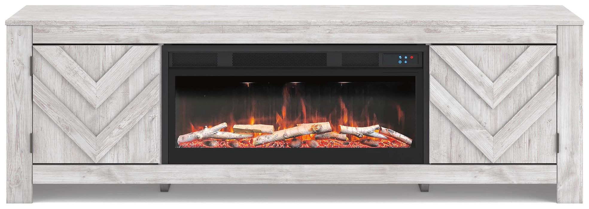 Cayboni 71" TV Stand with Electric Fireplace - Furniture 2 Go- FL