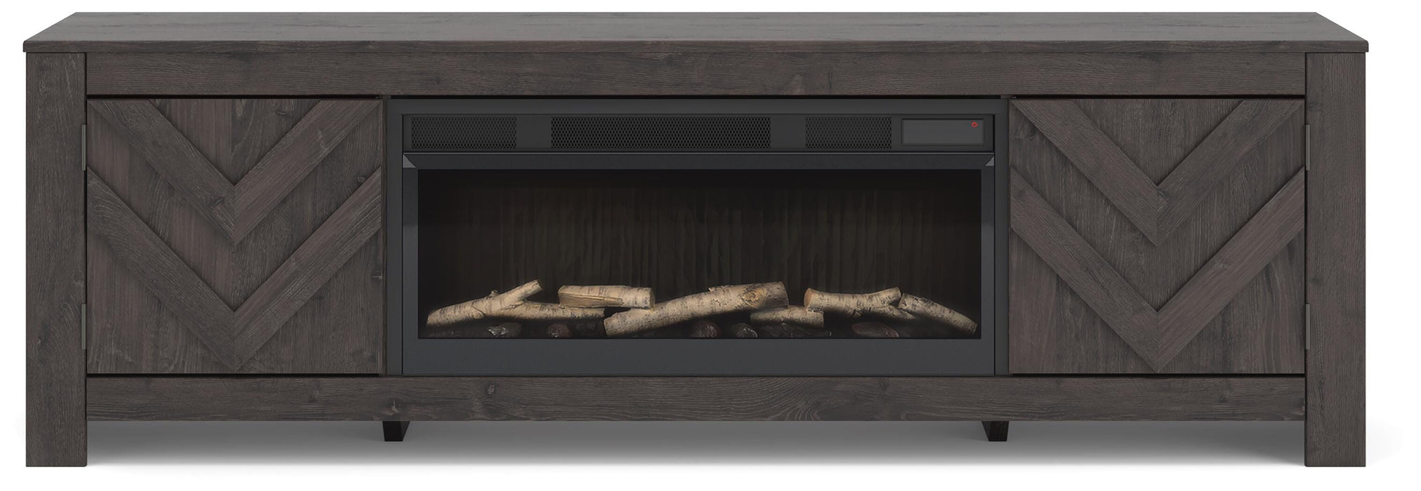 Cayboni 71" TV Stand with Electric Fireplace - Furniture 2 Go- FL