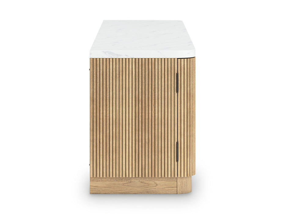 Camdill 80" TV Stand with Electric Fireplace - Furniture 2 Go- FL