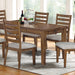 Rapidview 6 Pc Dining Table Set with Bench - Furniture 2 Go- FL