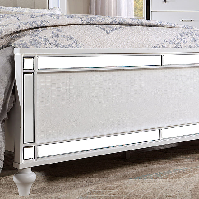 Brachium Queen Bedroom Set Silver - Furniture 2 Go- FL