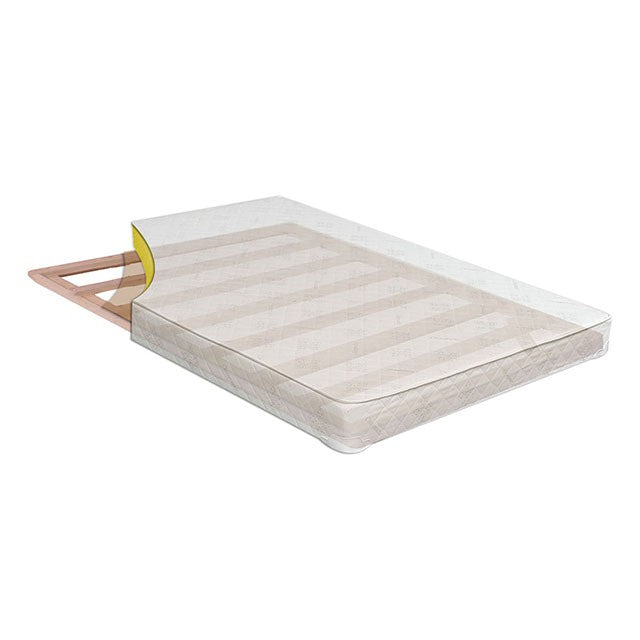 Daisy White 6" Bunkie Board Combo Mattress, Full