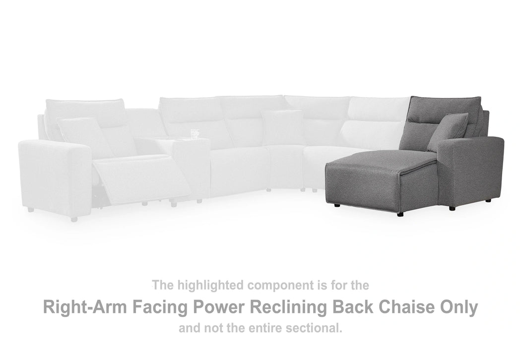 Modmax II Power Reclining Sectional with Chaise