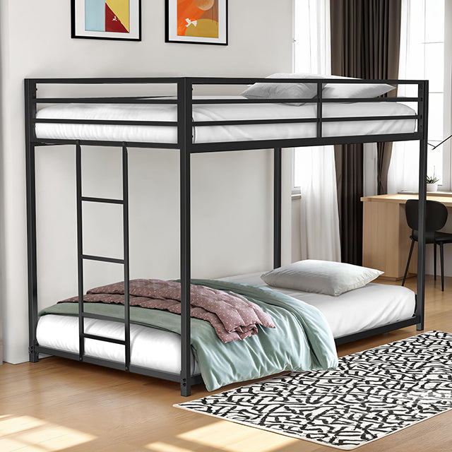 Rothwell Metal Bunk Bed Twin/ Full - Furniture 2 Go- FL