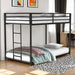 Rothwell Metal Bunk Bed Twin/ Full - Furniture 2 Go- FL