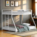Rothwell Metal Bunk Bed Twin/ Full - Furniture 2 Go- FL