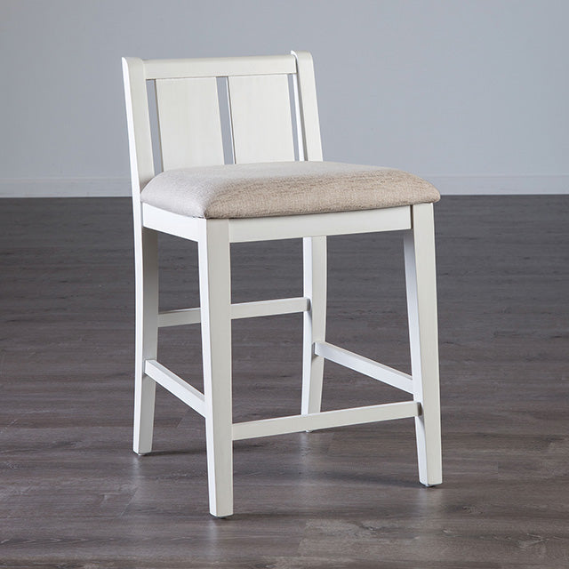 Lescles 3 Pc Counter Ht Set (1 Table + 2 Chairs) - Furniture 2 Go- FL