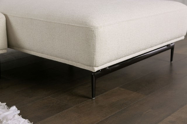 Baerum Sectional, Left & Right Chaise Beige & Gray - Furniture 2 Go- FL