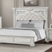 Promenade E.King & Queen Bed Brown & White - Furniture 2 Go- FL