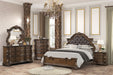 Leovanni 4 Pc Queen Bedroom Set Brown - Furniture 2 Go- FL