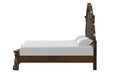 Leovanni 4 Pc Queen Bedroom Set Brown - Furniture 2 Go- FL