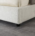 Vertham E.King, Full, & Queen Bed White & Black - Furniture 2 Go- FL