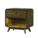 Heswall Nightstand w/ LED - Furniture 2 Go- FL