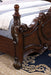 Francione E.King & Queen Bed White & Chrome - Furniture 2 Go- FL