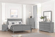 Louis Philippe Queen Bedroom Set - Furniture 2 Go- FL