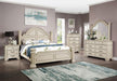 Pamphilos 4 & 5 Piece Queen Bedroom Set Gray & White - Furniture 2 Go- FL