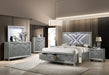 Emmeline 4 & 5 Piece Queen Bedroom Set Gray & White - Furniture 2 Go- FL