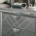 Emmeline 4 & 5 Piece Queen Bedroom Set Gray & White - Furniture 2 Go- FL