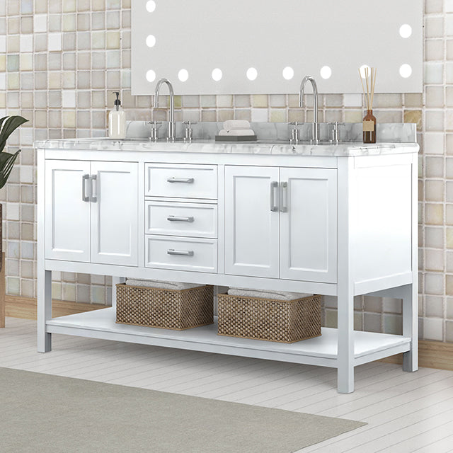 Reston Vanity with Top/ Sink - Furniture 2 Go- FL